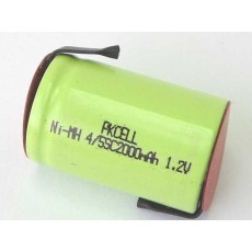 Батерия 1.2V 2000mAh 4/5SC с пластини NI-MH PKCELL